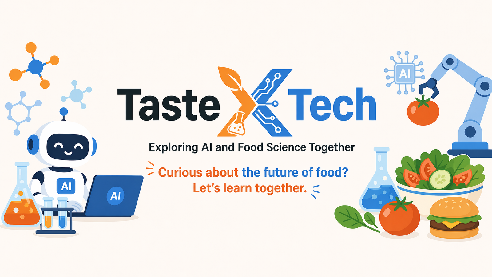Taste X Tech — exploring AI and food science together