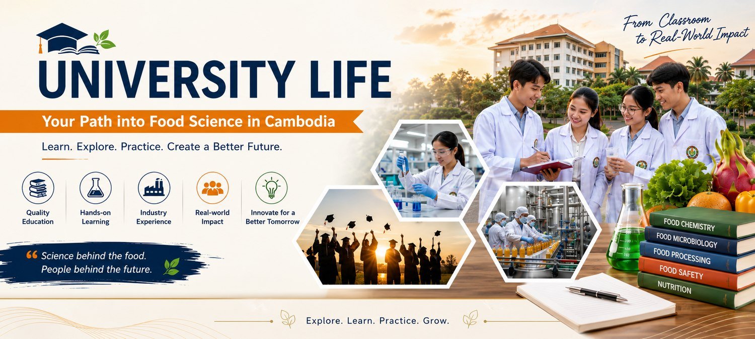 University Life — Your Path into Food Science in Cambodia